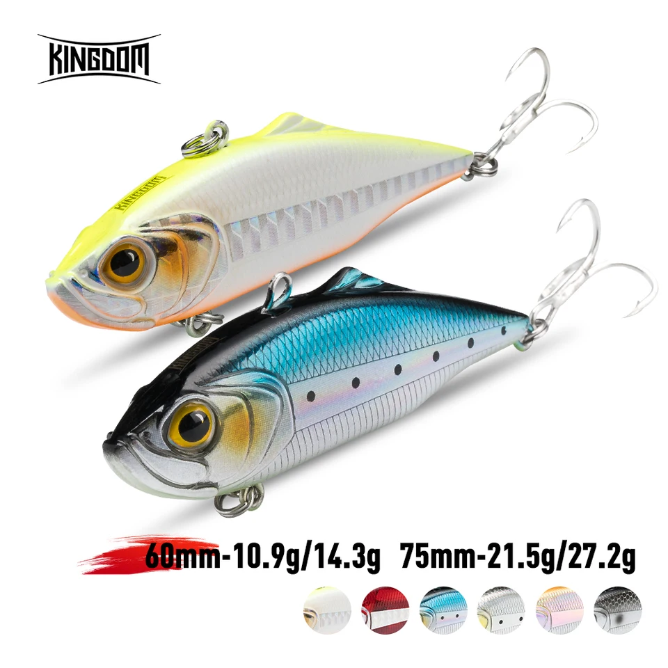 Grand Kingdom|kingdom Vib Sinking Fishing Lure 60mm-75mm