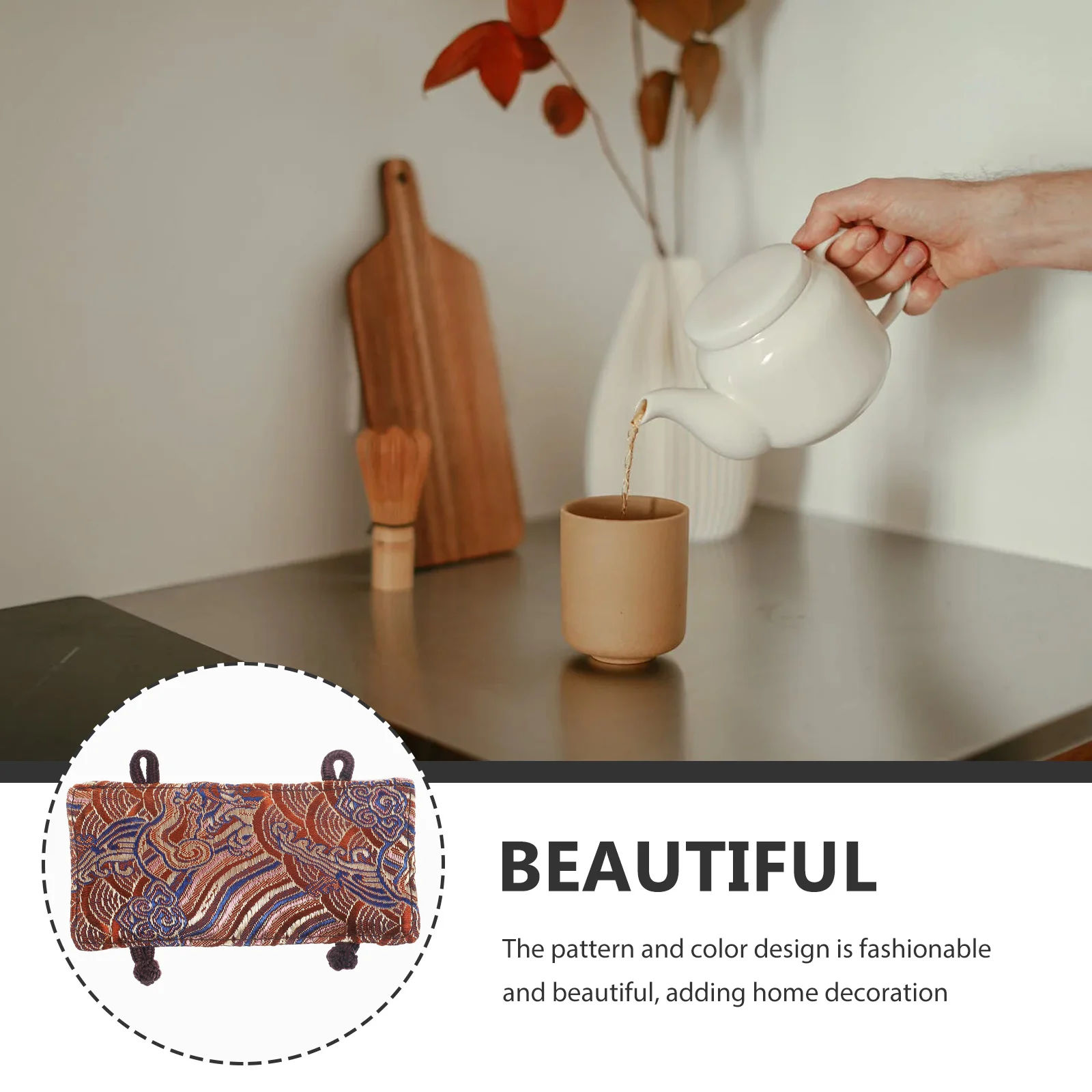 Pans Teapot Potholder Cloth Cover for Protection Use Anti-scald Anti-scalding Handle Sleeve Iron Kettle Teakettle Gloves