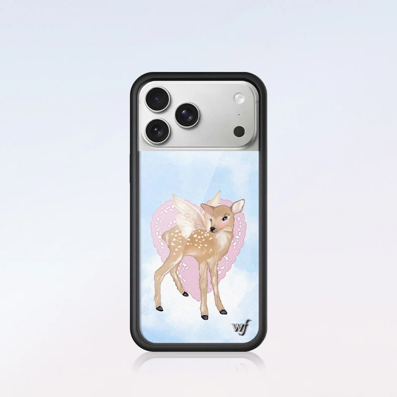 Wildflower 3D Bow Little Deer & Rabbit Cartoon Phone Case