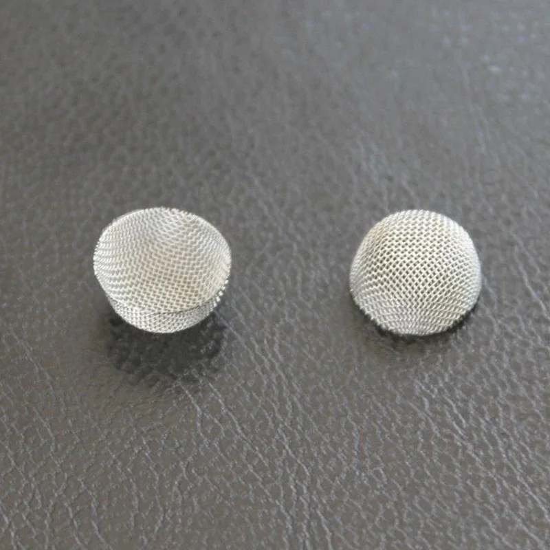 20pcs Straight Metal Gauze Screen Filters Fits For Arizer Solo/ Air Glass Stems Screening Filter Sheet Heavy Duty Mesh Filters