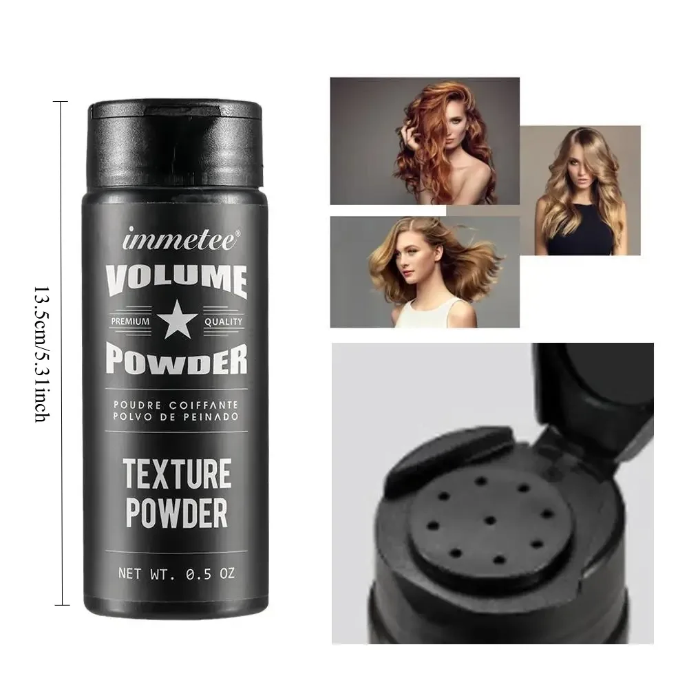 유니섹스 헤어 파우더 풍성한 볼륨 증가 매트 파우더/헤어 디자인 스타일링 샴푸 헤어 파우더 여성 남성용