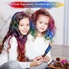 10pcs Hair Chalk Mascara Pro Crayons For Hair Temporary Hairs Dye Colorinng Hair Chalk Gray Hairs Dye Hairs Color Brushes 2