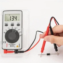 

AN101 Digital Multimeter Professional Tester Multi-function 1999 Counts Auto Range DC/AC Voltage Current Meter Mini Multimetro