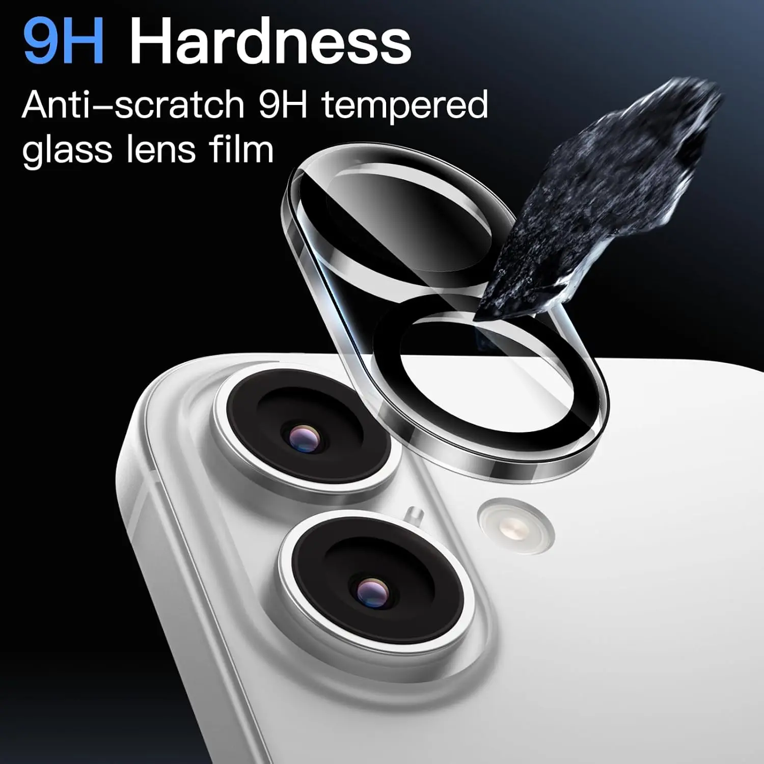 3PCS Tempered Glass Camera Ziai Protector Cover for iPhone 17 2025 16 Plus 16Plus iPhone17 iPhone16 Phone Protection Accessories 5
