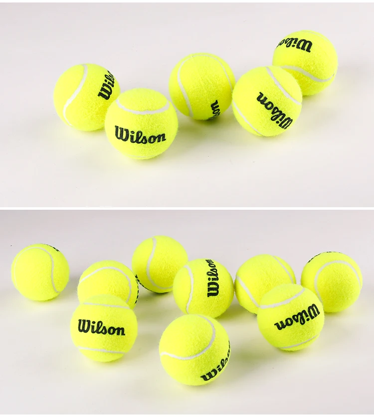 Wilson Original Tennis Ball | Unpressurized | Training Ball | Tennis Balls | Match Ball | High-Quality | 30, 20, 10 or Single Count 