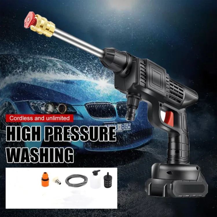

Cordless Portable High Pressure Spray Water Gun