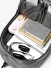 Fouvor New Women Backpack 2024 Large Capacity Fashion Light Weight Computer Bag Zipper Travel Multi-pockets School Bags 2988-06 3