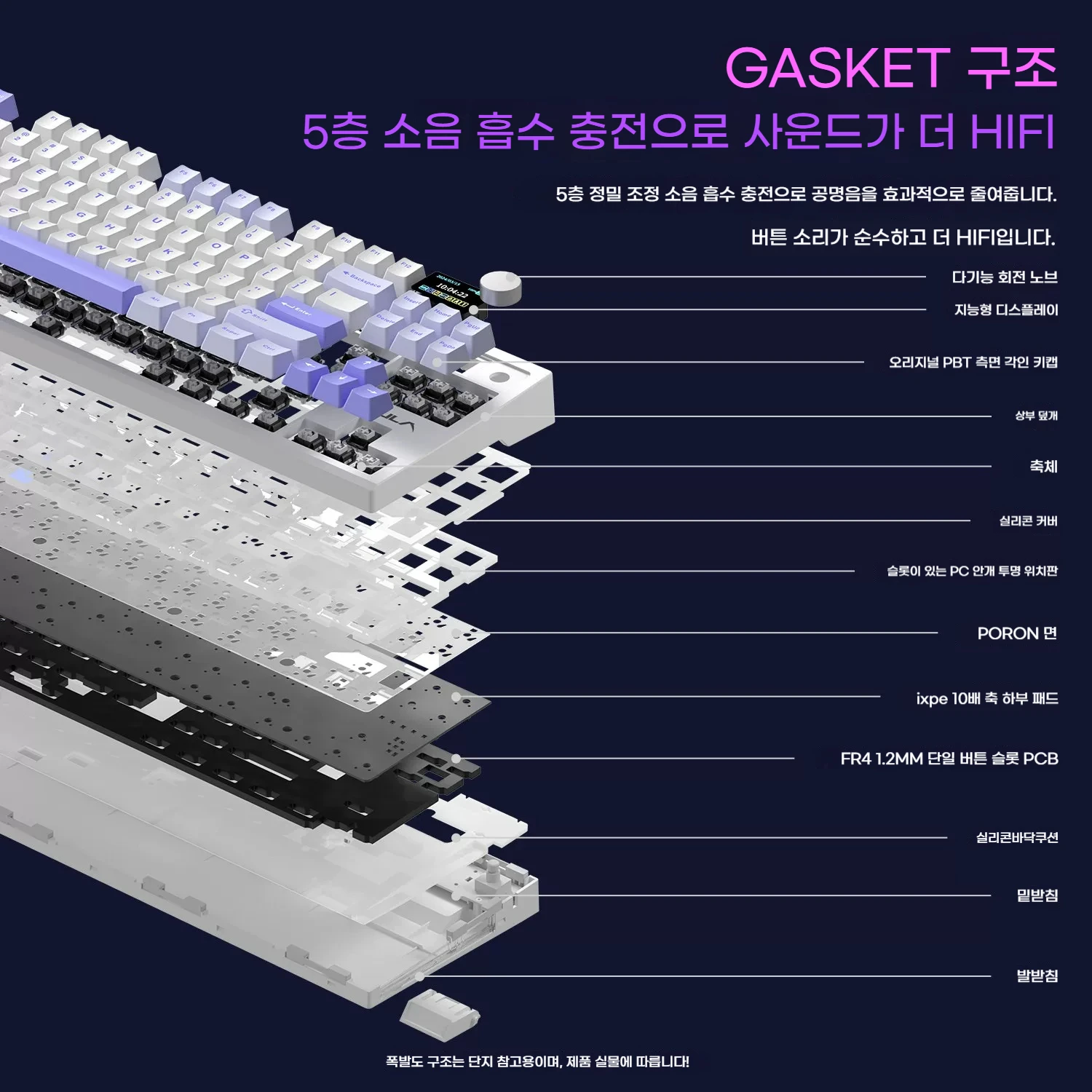 AULA S87 PRO 기계식 키보드 커스텀 RGB 백라이트 무선 블루투스 게이밍 키보드 디스플레이 노브 핫 스와핑 가스켓