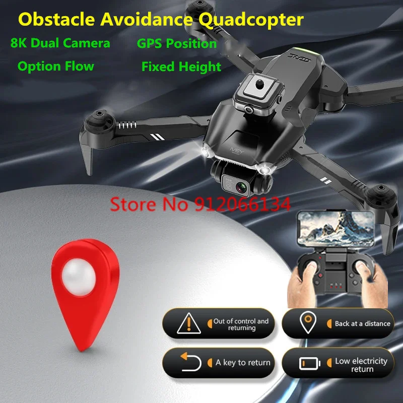 professional-8k-3-sides-obstacle-avoidance-remote-control-quadcopter-3km-gps-optical-flow-position-auto-return-wifi-fpv-rc-drone