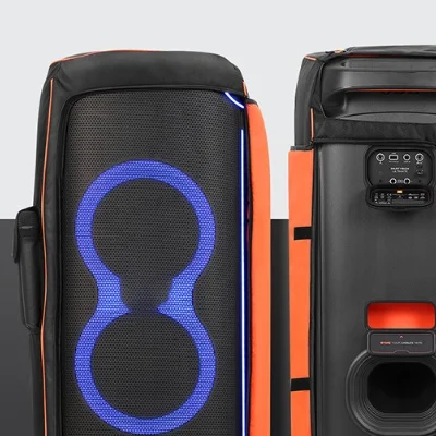 Nylon Speaker Protective Case with Storage Pocket for Travel