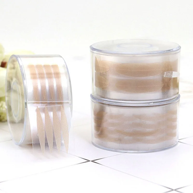 

Sdattor 600 шт. наклейка на веко для макияжа кружевные полоски для подтяжки глаз двойная лента для век Складная самоклеящаяся наклейка s лента для глаз инструменты для макияжа