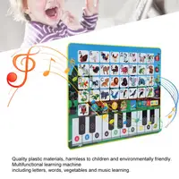 Russian Language E-book Learning Machine Toy Book for Children Early Learning Sound Book Reading Machine Verbal Training 1