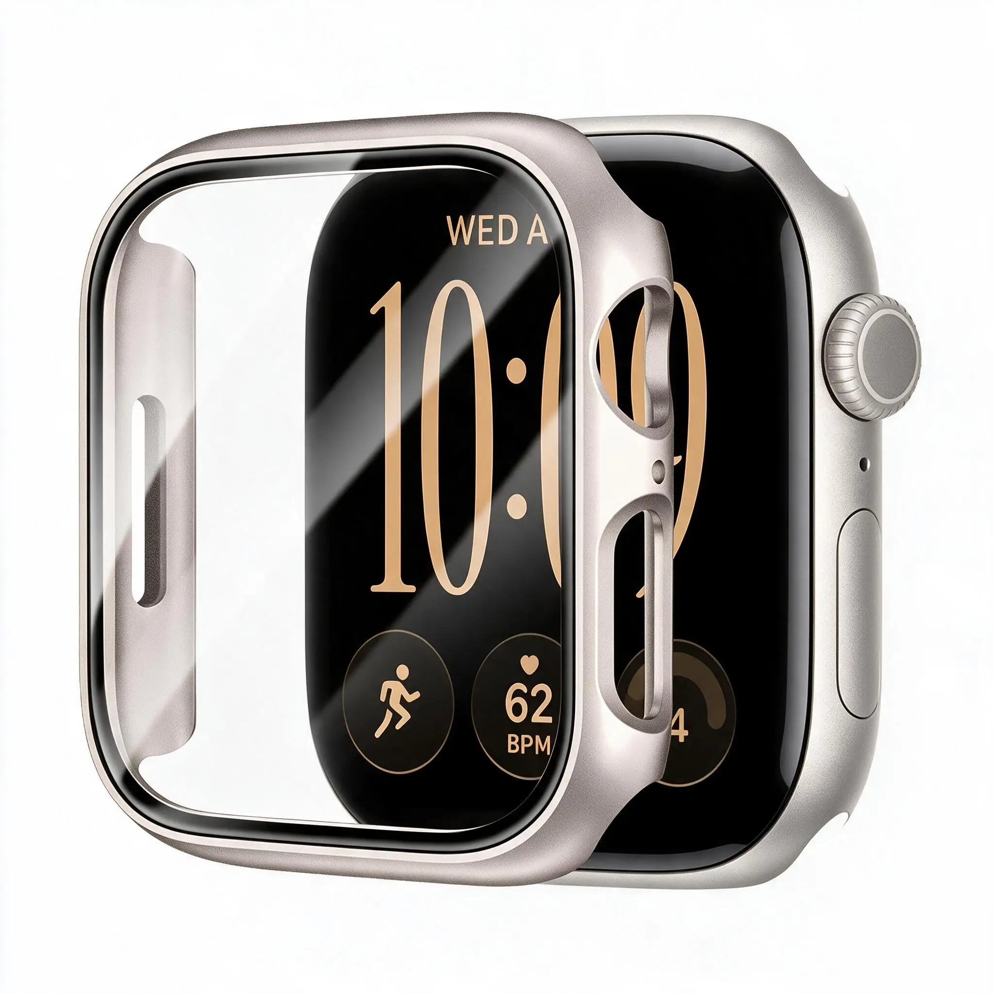 Durable Glass Cover with Screen Bumper Protector