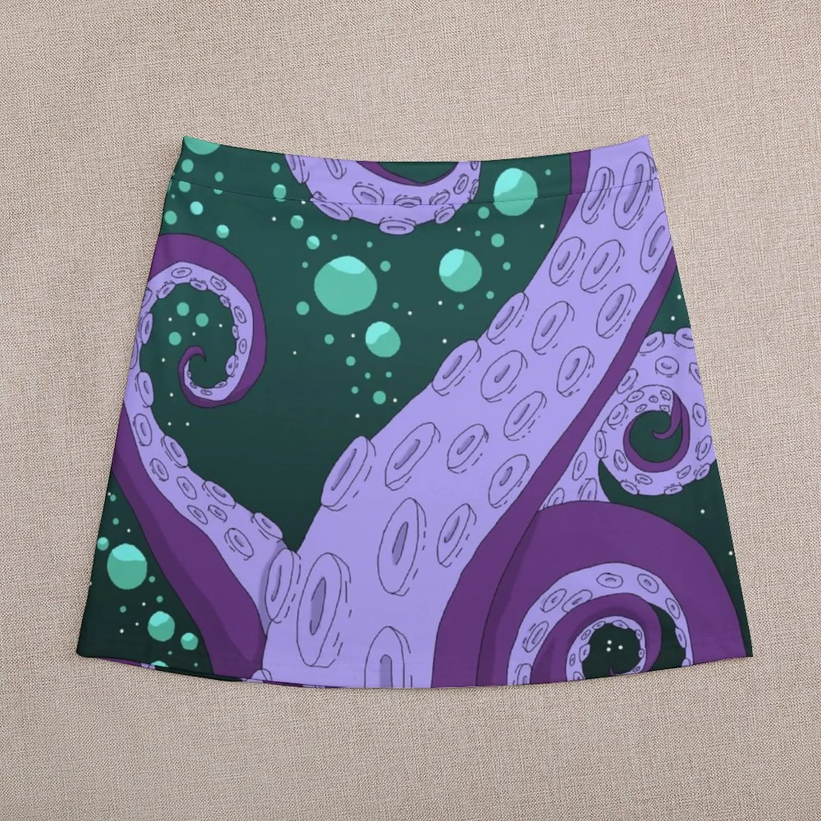 Tentacle full colour Mini Skirt Women's summer skirts Short skirt woman Summer women's clothing