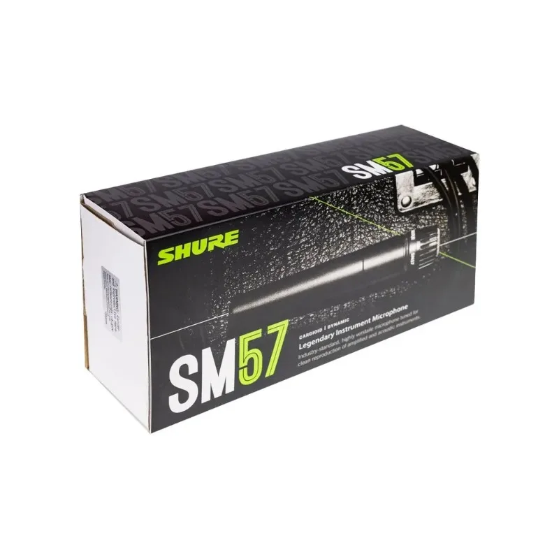 Microfono Dinamico Cardioide Shure SM57 Professionale per Strumenti e Voce, per Registrazioni in Studio, Live e Podcast SM 57 - Image 6