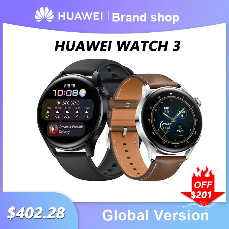 HUAWEI WATCH 3  Smartwatch con envío gratis en AliExpress