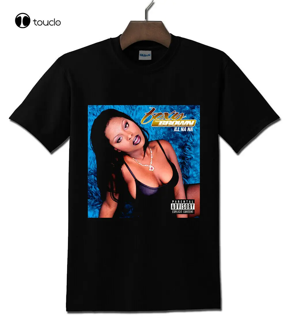 

Foxy Brown Hip Hop Rap Black T-Shirt S - 2Xl Tee Shirt Custom aldult Teen unisex digital printing Tee shirt fashion funny new