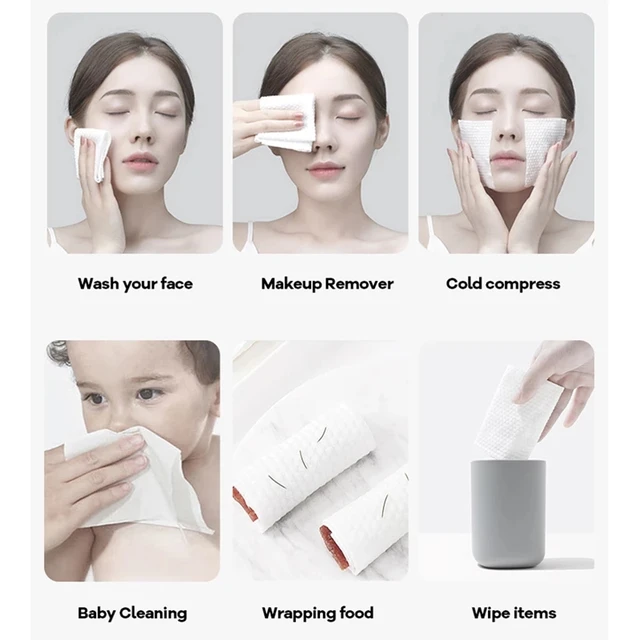 Pearl Pattern Disposable Face Towels: The Epitome of Skincare Convenience