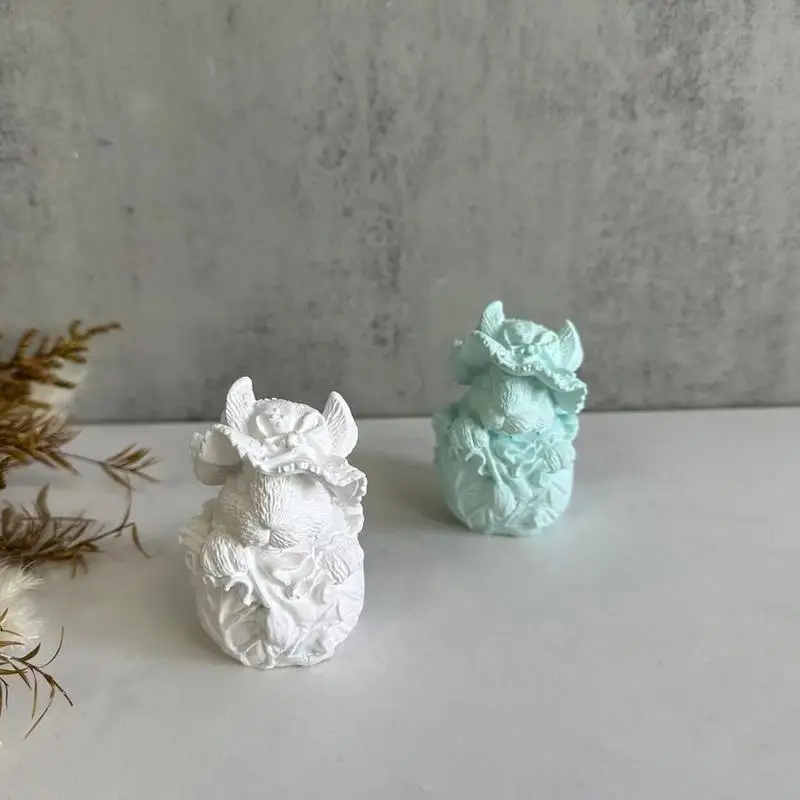

Silicone Mold Home Decor 3D Rabbit Candle Silicone Mold Candle Molds Bunny Silicone Mold Easter Unique Gift Home Decorations