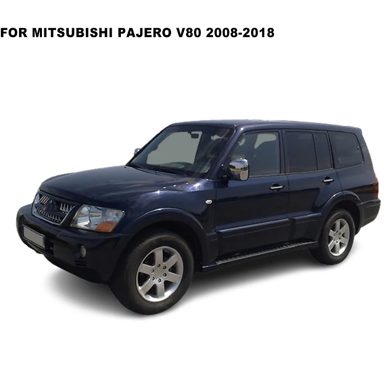 Side Window Visor For Mitsubishi Montero Pajero V80 2008-Weather Shields Sun Rain Deflector Guards Auto Accessories