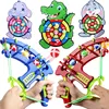 Montessori Throw Sport Shooting Target Sticky Ball Dartboard Basketball Board Games Educational Children Indoor Outdoor Game Toy 1