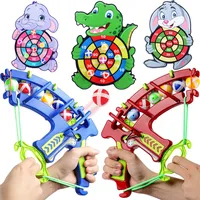 Montessori Throw Sport Shooting Target Sticky Ball Dartboard Basketball Board Games Educational Children Indoor Outdoor Game Toy 1