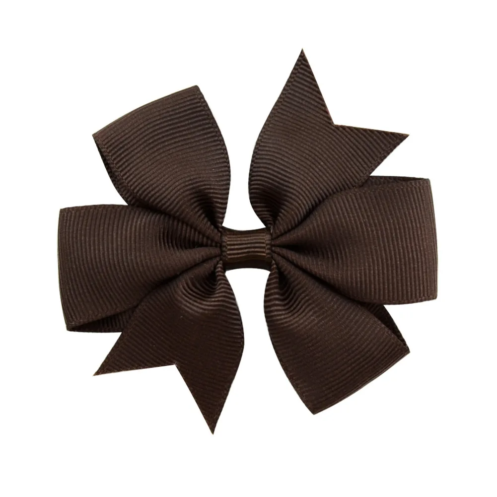 Vibrant Grosgrain Ribbon Hair Bows Clips