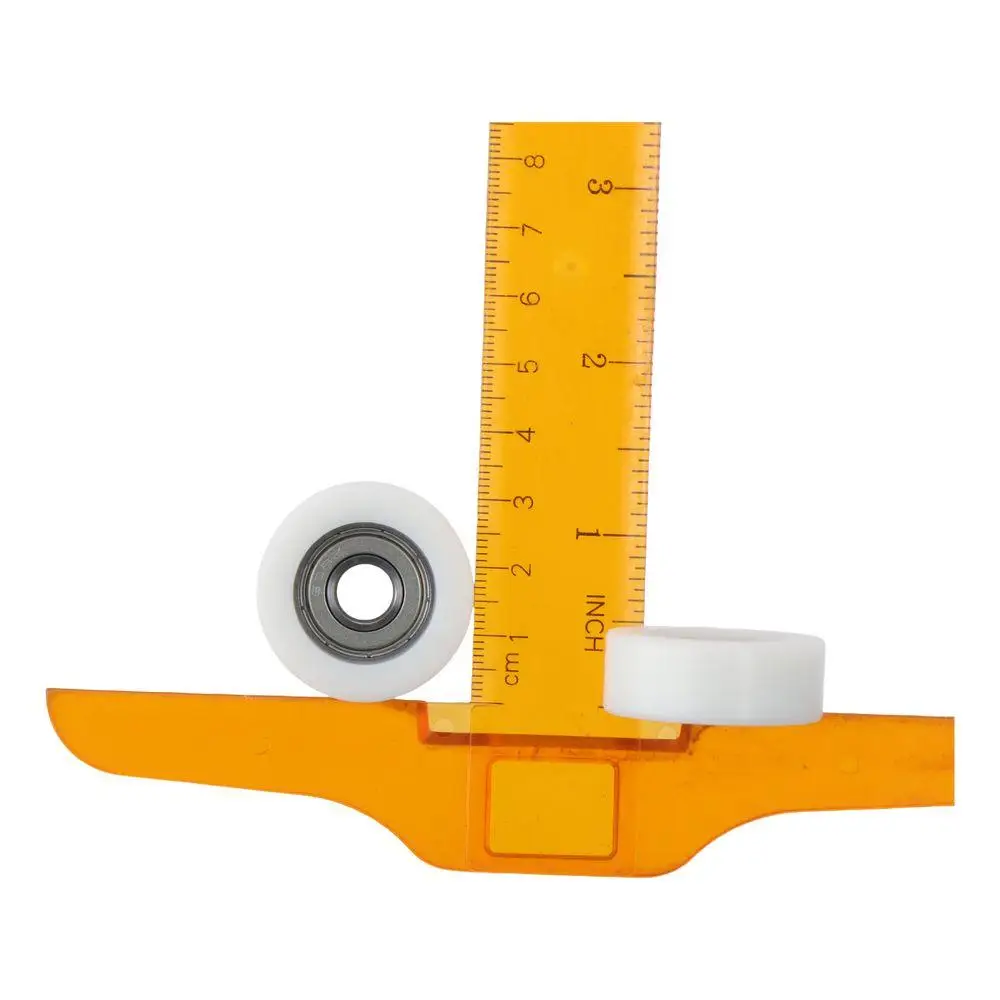 608ZZ Ball Bearing Guide Pulley Roller Round Wheel 8x32x12mm Double Metal Shielded (GCr15) Chrome Steel Bearings 4pcs miniature ball bearings