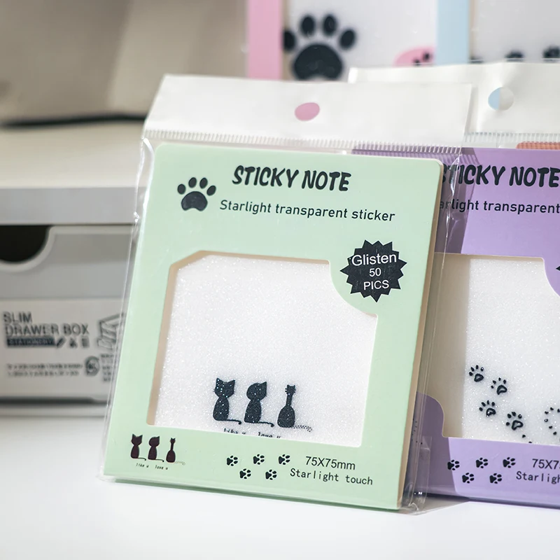 50 قطعة/1 كتاب سلسلة ضوء النجوم ملصقات مريحة الإبد...