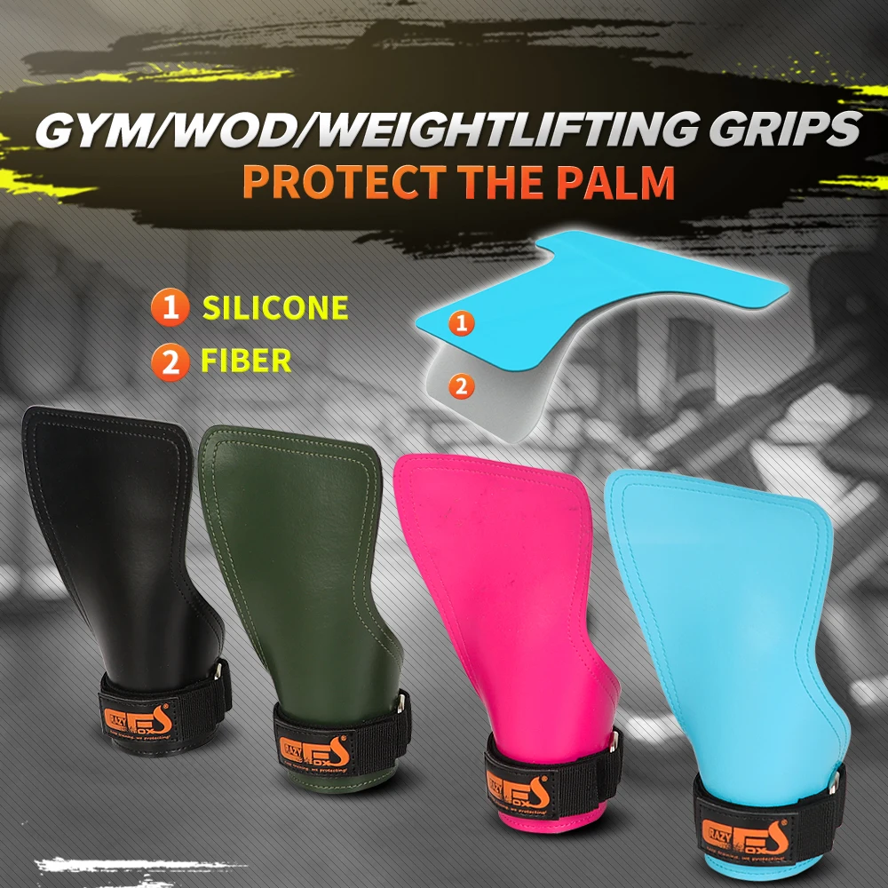 Description Picture 3 of itemWeight Lifting Grips Heavy Duty Straps Alternative Power Lifting Hooks for Deadlifts Neoprene Padded Wrist Support Bodybuilding