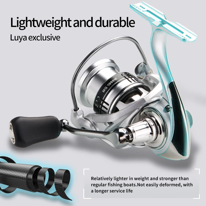 DEUKIO 2024 Spinning Fishing Reel Ultralight Max Drag 8kg Spinning