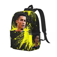 CR7 New Fashionable Pattern School Bag Print Lightweight Backpack 15inch 2