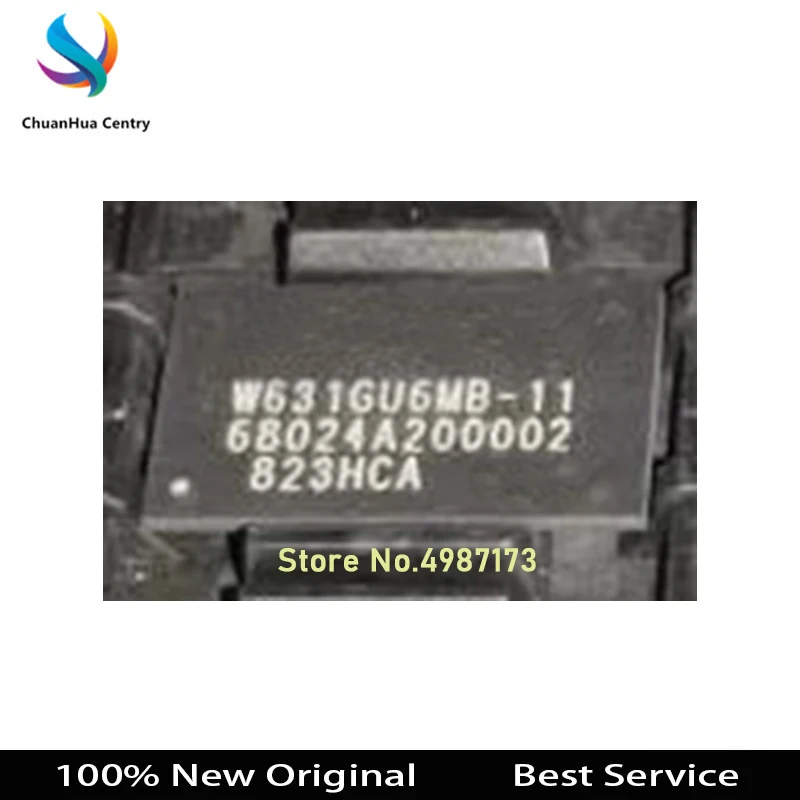 

2 Pcs/lot W631GU6MB-11 BGA 100% New Original In Stock