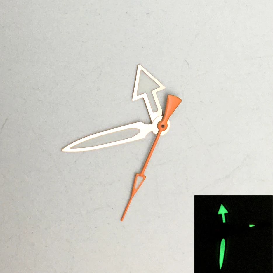 

Green Luminous Watch Hands for NH35 NH36 Movement Watches Replacement Accessories Men's Watch Parts for SKX007/SKX009