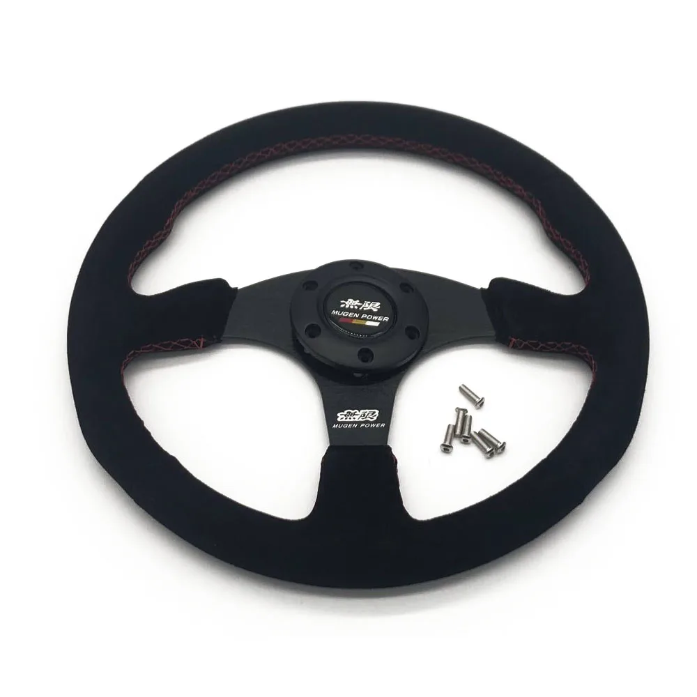無限 MUGEN ステアリング レザー 赤ステッチ 海外 US 新品未使用 無限 | CIVIC | PARTS | INTERIOR