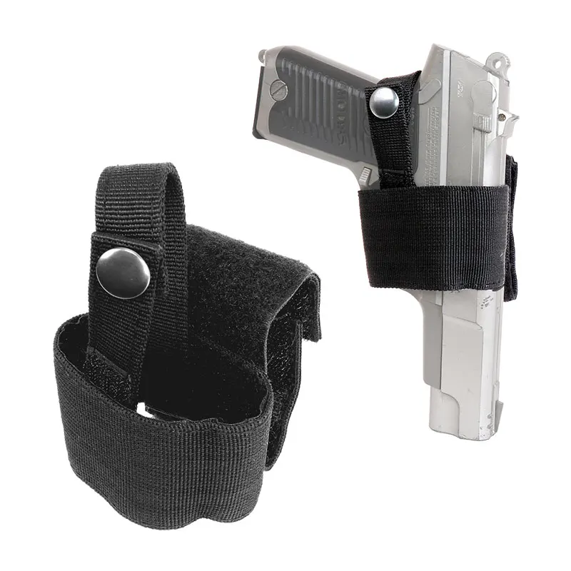étui Pistolet Avec Poche Chargeur Étui Pistolet Dissimulé IWB - Nylon, Droitier, Poche Double Chargeur, Pour Calibres 9mm/.45 Etc. étui Pistolet 9mm .45 Caché