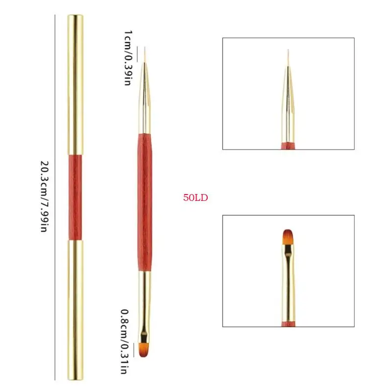 50LD Brush Art Liner Brush Thin Art for Nail Gel Polish Painting