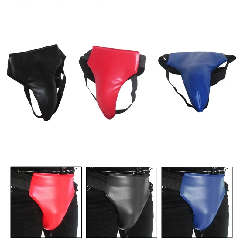 Men and Women Sponge Groin Guard Jockstrap Crotch Protector for Exercise Training Durable Taekwondo Groin Guard Abdominal Groin Protector