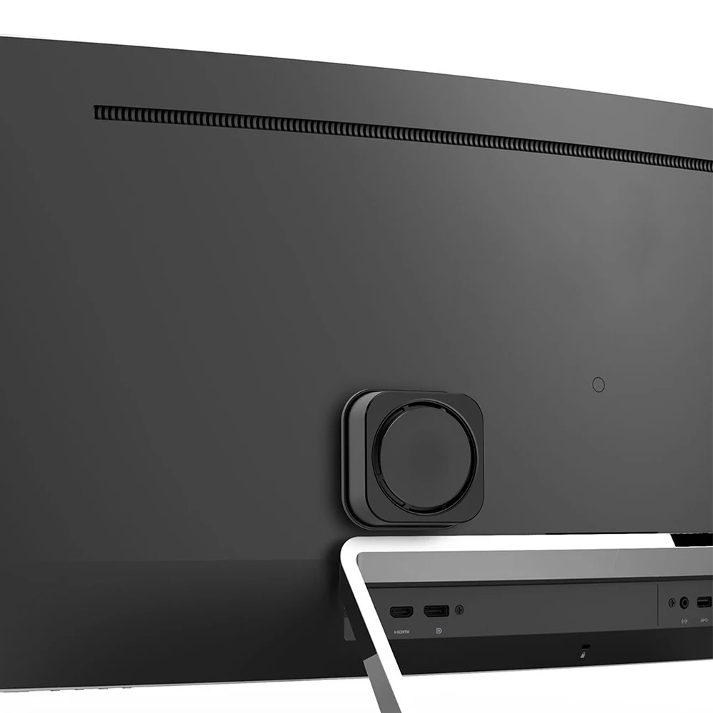 For Apple TV 4K HD-Compatible 4th 5th Generation Set-Top Wall Mount Bracket Storage Box With Ring-Shaped Heat Dissipation Hole