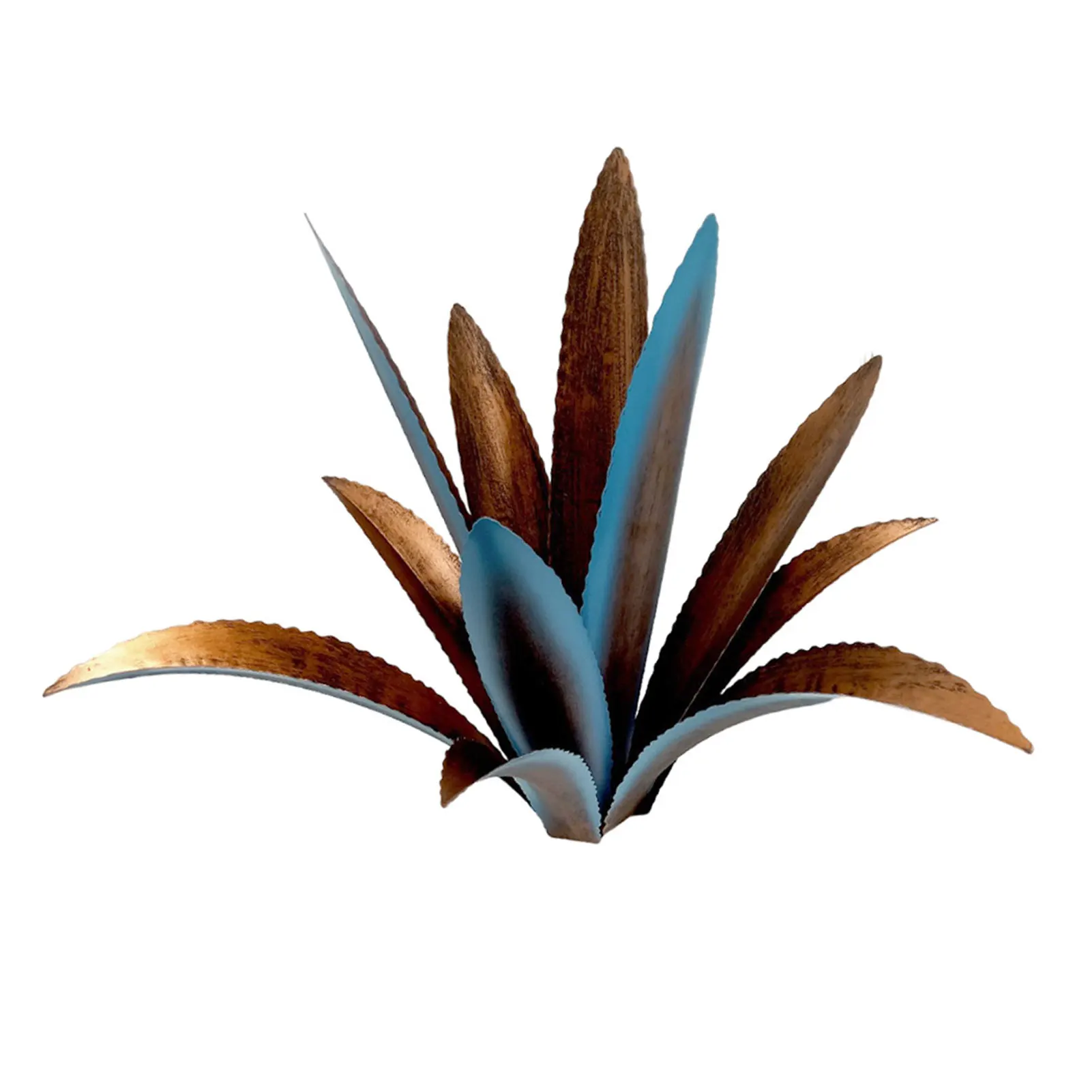 

Искусственное металлическое растение Agave Yard Art яркого цвета, растение для сада, статуя для внутреннего декора