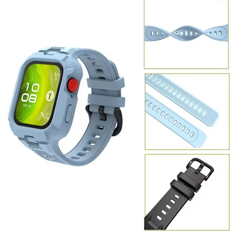 Versatile 2-in-1 Watch Case with Strap and Bumper Frame Protector