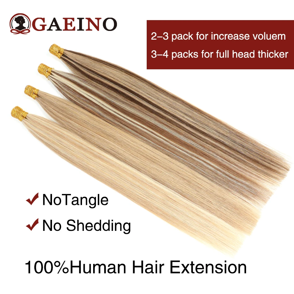 I Tip Hair Extensions Straight Real Human Hair Pre Bonded Keratin Capsule Human Fusion Hair Extensions 1G/Strand 12-26Inch - Image 4