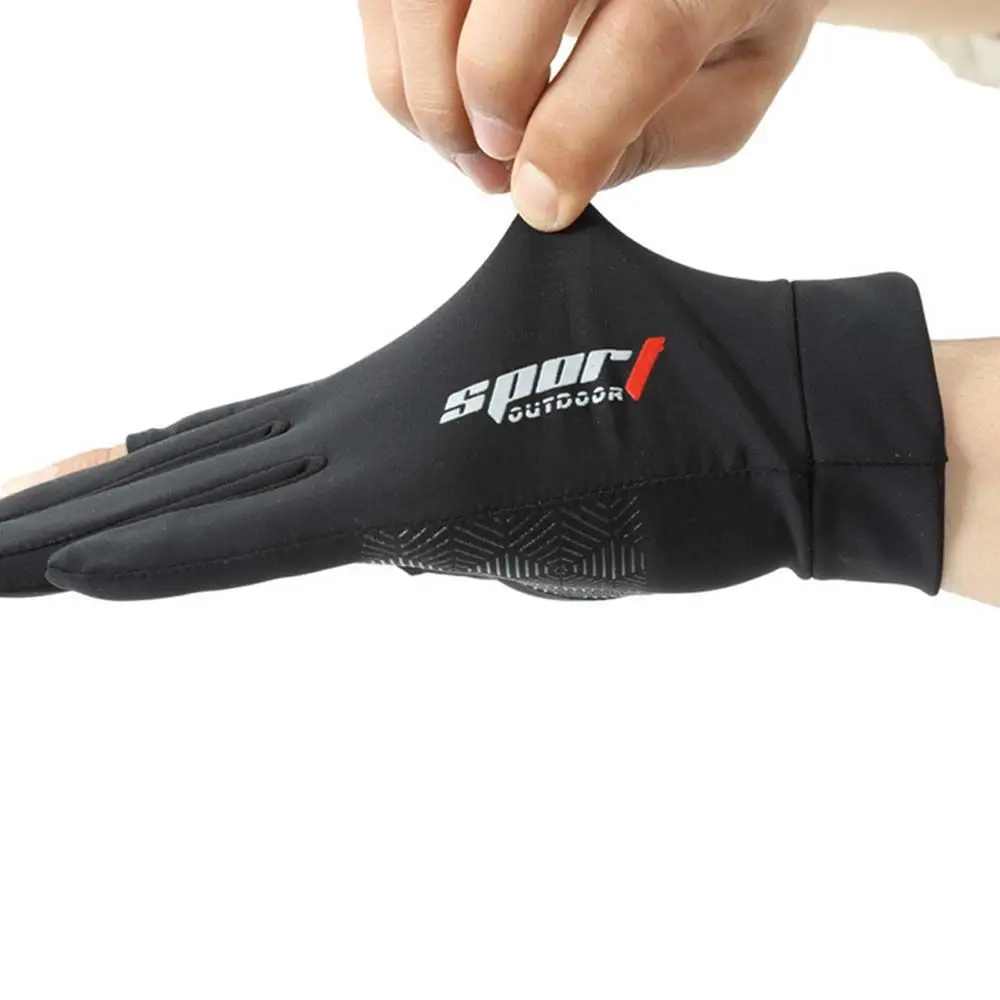 Sports Gloves Sunscreen Gloves Male Gloves Breathable Thin Anti UV Non Slip Motorcycle Gloves Touch Screen Gloves Outdoor Riding Racing Protective