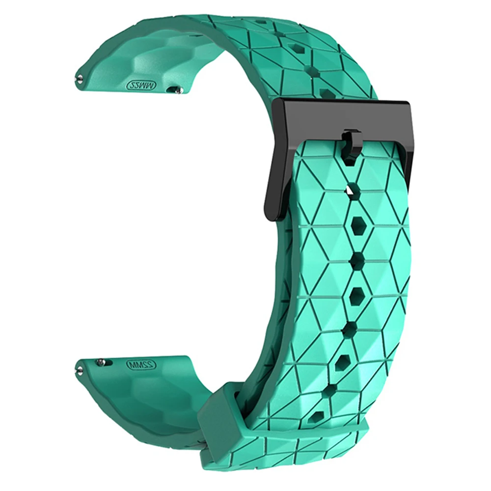 Silicone Sports Strap - 20mm/22mm, Ocean Race Design