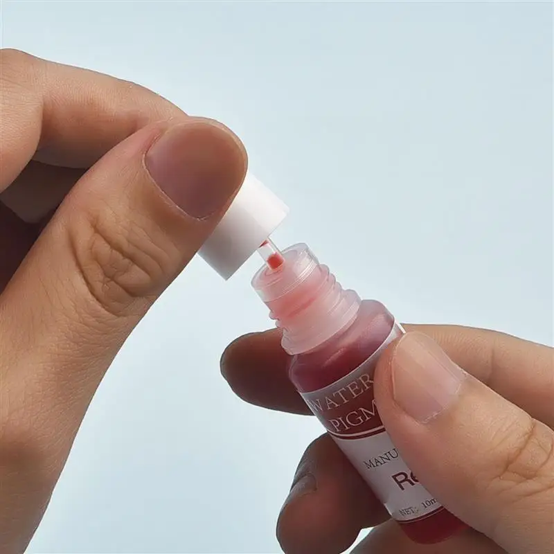 24 Colors/Set 10ml Art Ink Alcohol Resin Pigment Liquid Colorant Dye Ink Diffusion For UV Epoxy Resin DIY Jewelry Making