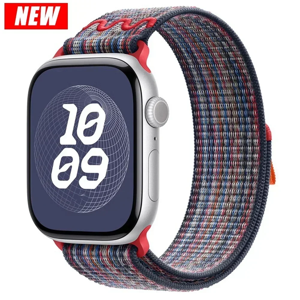 Versatile Nylon Loop Smartwatch Strap Bracelet
