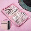 Manicure Set Stainless Steel Nail Clippers Dead Skin Scissor Cleaning Grooming Cuticle Nipper Nail Tools Kit 4
