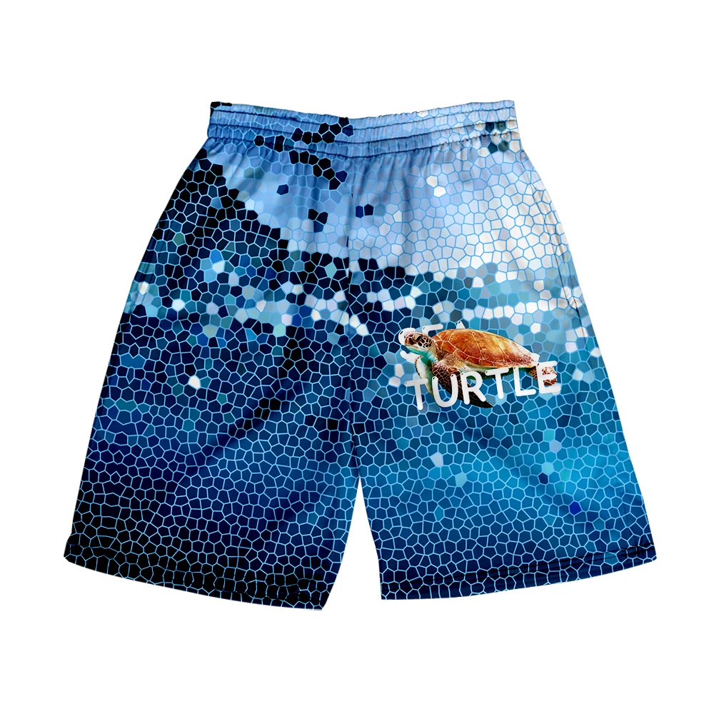 

Пляжные шорты Мужская и женская одежда 3D цифровая печать повседневные шорты модные трендовые штаны для пар 17