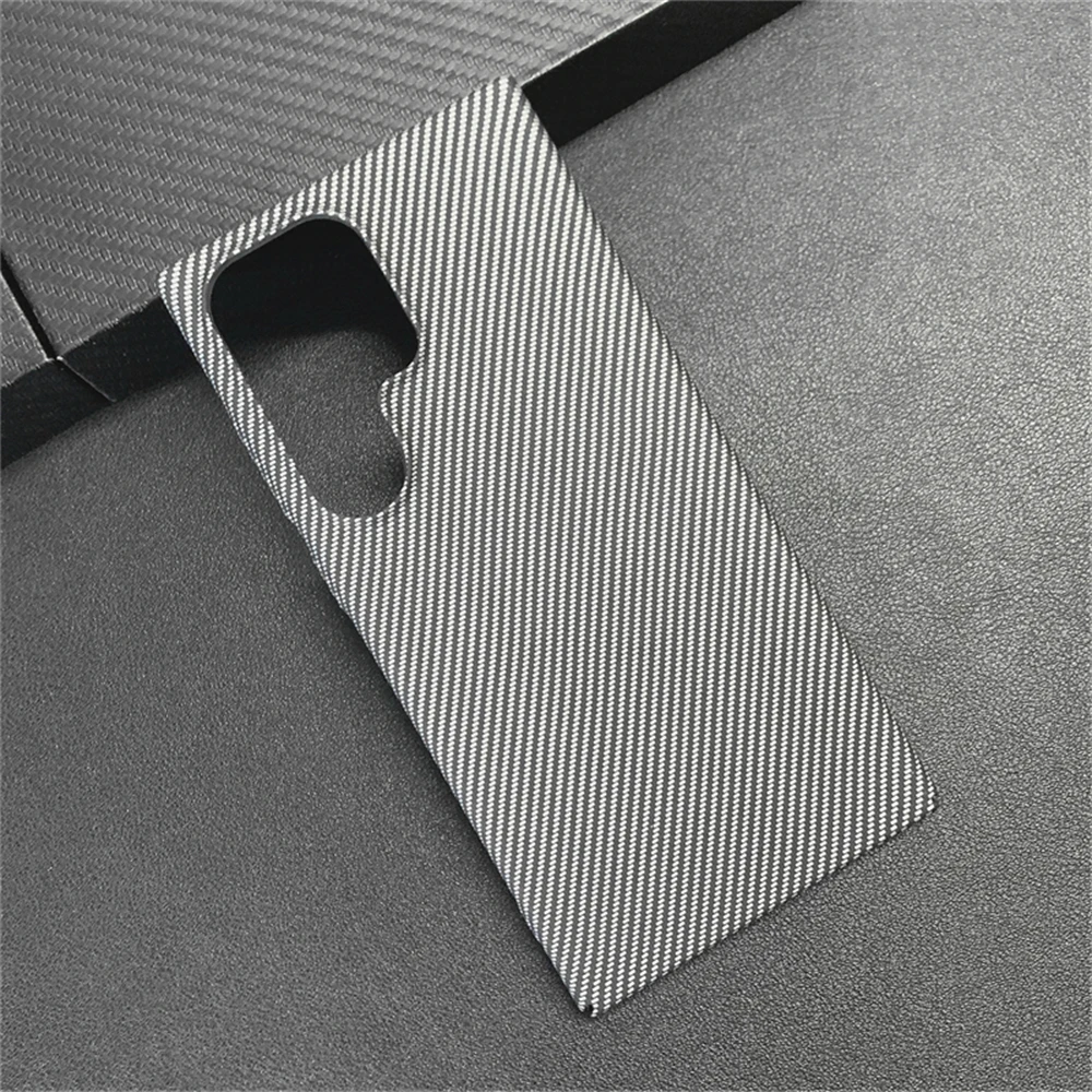 Ultra-Slim Carbon Fiber Hard Case - Luxury Thin Business Armor Cover