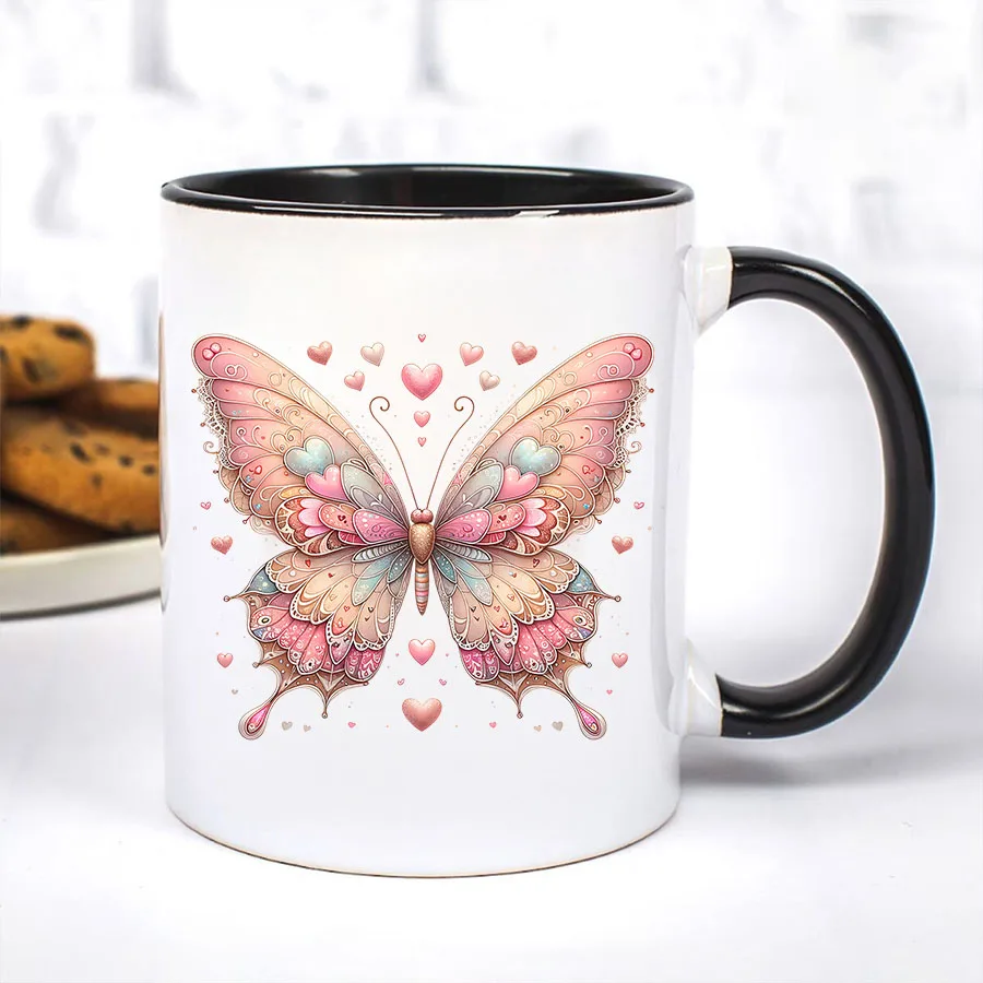 12pcs Butterflies DIY UV DTF Cup Wrap Transfer Sticker Glass Coffee Mugs Greeting Cards School Handmade Birthday Party Decor dtf transfer sticker